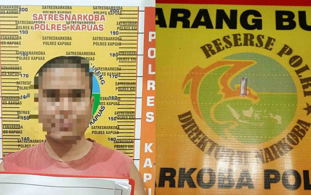 Hasil Pengembangan, Satresnarkoba Polres Kapuas Tangkap Warga Kapuas Murung