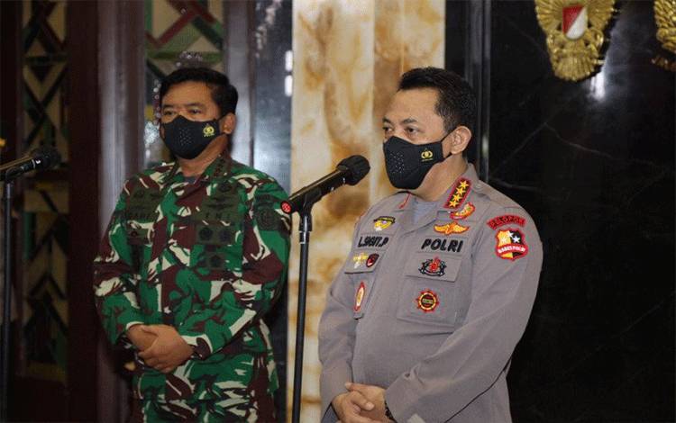 Kapolri Silaturahim dengan Panglima TNI Tingkatkan Soliditas TNI-Polri
