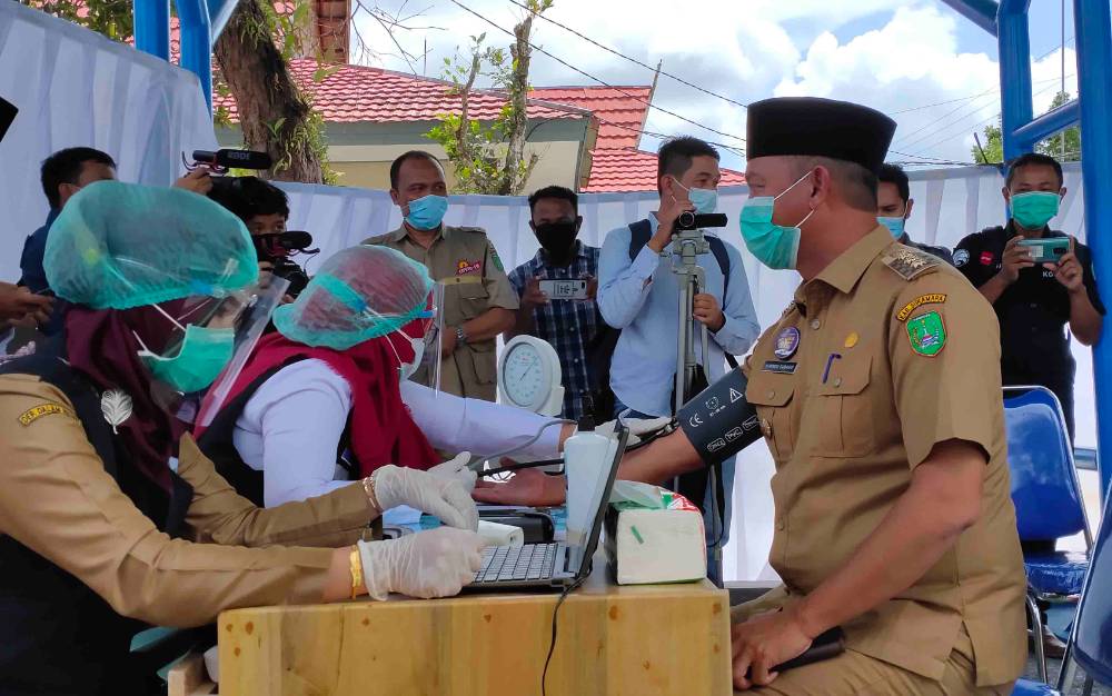 Bupati Sukamara: Pelaksanaan Vaksinasi Covid-19 Saat Ini Dinilai Tepat
