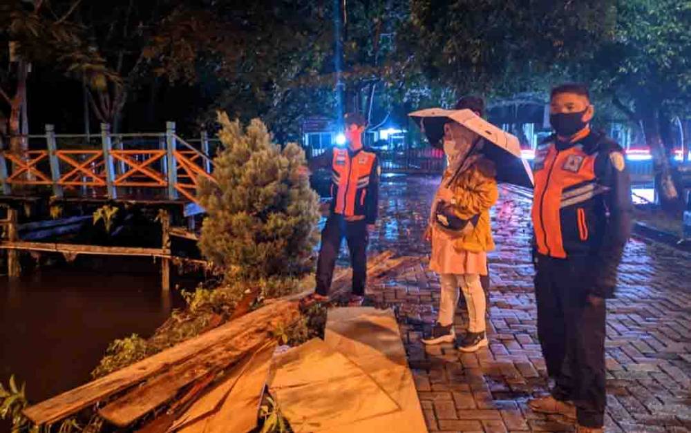 Diguyur Hujan Semalam Suntuk, Palangka Raya Tidak Banjir Lagi