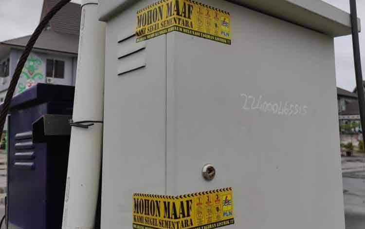 Kantor Disperkimtan Palangka Raya Masih Disegel PLN Karena Belum Bayar Listrik
