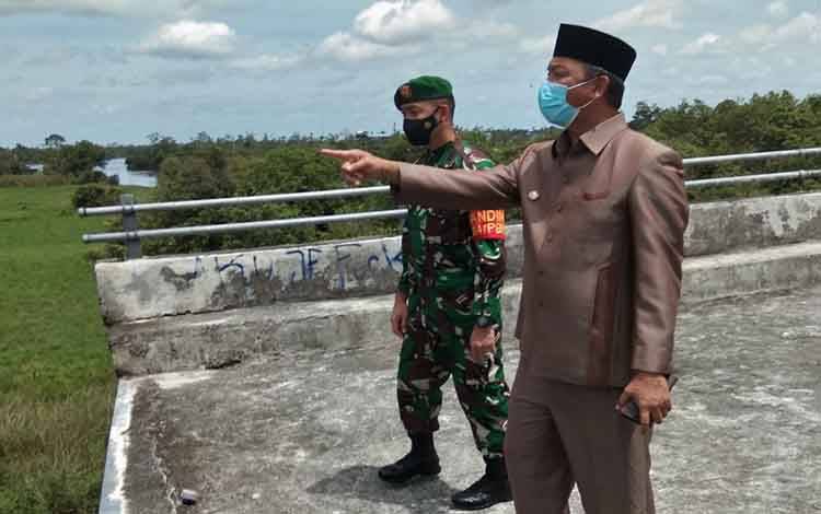 Pemkab Sukamara Prioritaskan Pembangunan Infrastuktur Jalan dan Jembatan Tahun ini