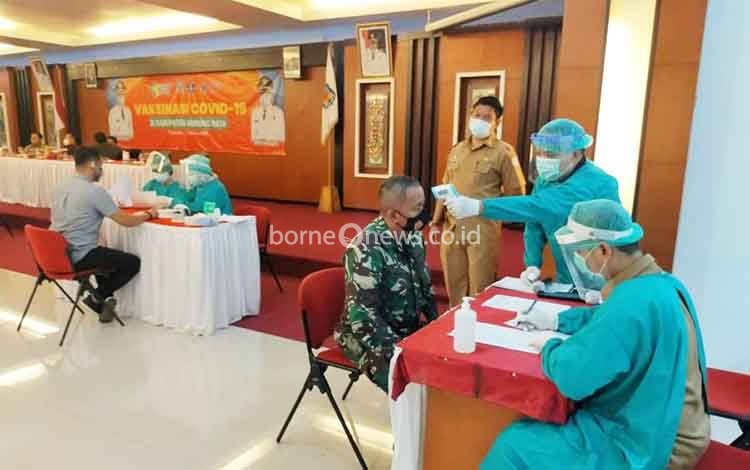 Kasdim Muara Teweh Bagikan Pengalaman Usai Divaksin