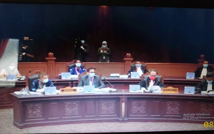 Sidang Sengketa Pilkada Kalteng di MK, KPU Kalteng: Tuntutan Ben-Ujang Tidak Sah