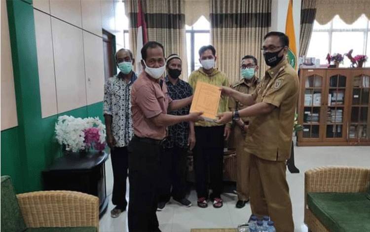 Warga UPT SP 1 Pulau Malan Katingan Usul Desa Definitif
