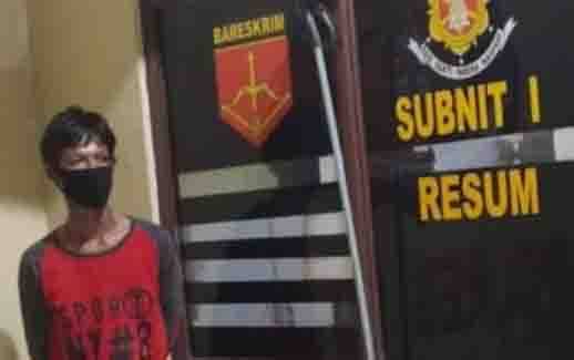 Pelaku penggelapan diringkus jajaran Satreskrim Polres Kotim.