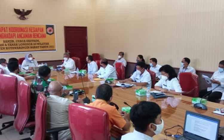 Bupati Kobar: Tingkatkan Sinergitas untuk Atasi Bencana Alam