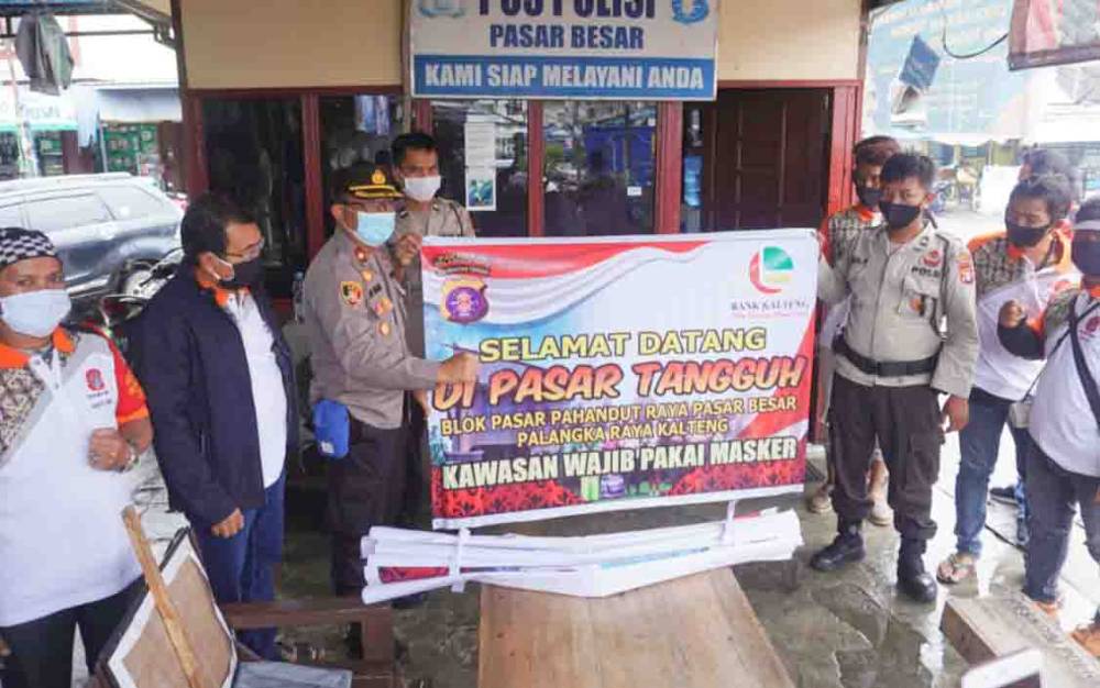 Pasar Besar Palangka Raya Dicanangkan Jadi Pasar Tangguh