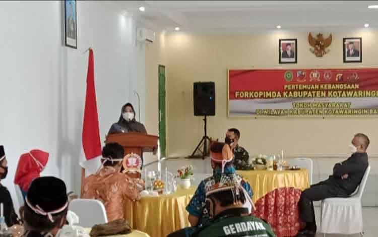 Forkopimda Gelar Silaturahmi Kebangsaan Dengan Berbagai Tokoh di Kabupaten Kobar