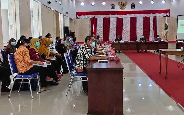 Wakil Bupati Sukamara Harapkan Penyusunan LAKIP 2020 Capai Nilai B