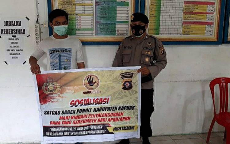 Polsek Basarang Ajak Masyarakat Cegah Praktik Pungli
