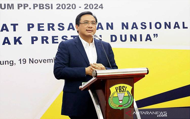 Ketua Umum PBSI Ingin Gelar Piala Presiden Bulutangkis