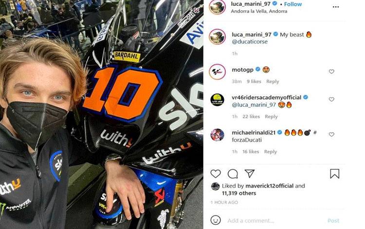 Avintia Esponsorama Racing Luncurkan Motor MotoGP 2021