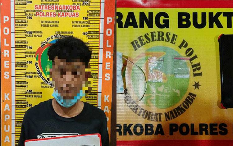 Kedapatan Simpan Sabu, Pemuda Ini Ditangkap Polisi