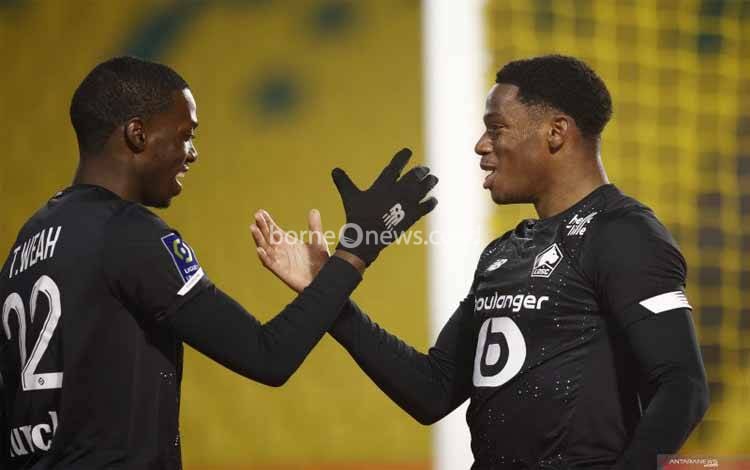 Lille Kembali Ambil Alih Puncak dari Lyon Usai Pecundangi Nantes