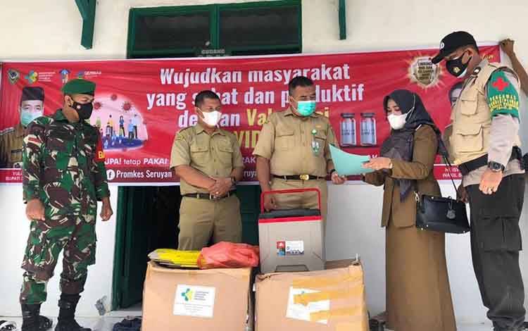 10 Puskesmas di Seruyan Sudah Terima Pengiriman Vaksin Covid-19