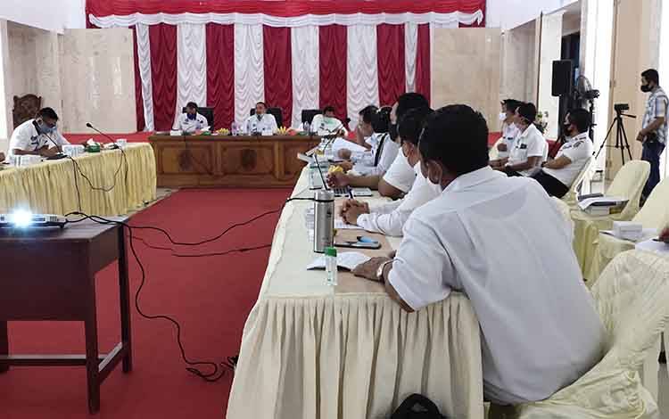 Penyusunan Draf Perbup Tambahan Penghasilan ASN di Sukamara Terus Dilakukan