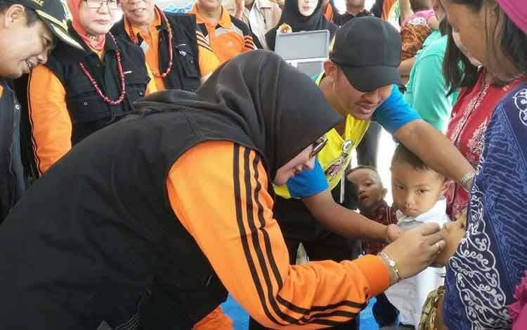 Dinkes Kalteng Dorong Fasilitas Kesehatan Optimalkan Imunisasi Dasar
