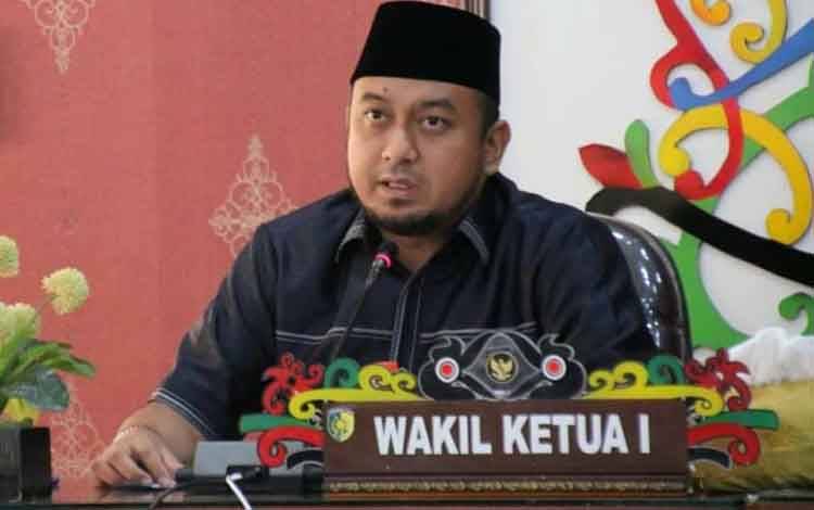 Wakil Ketua I DPRD Kota Palangka Raya, Wahid Yusuf.
