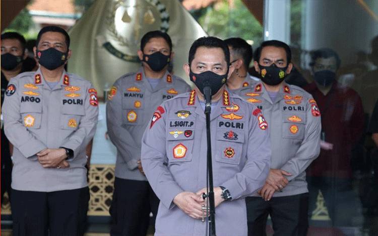HPN 2021 Kapolri Minta Pers Bantu Tangkal Hoaks yang Ancam Persatuan