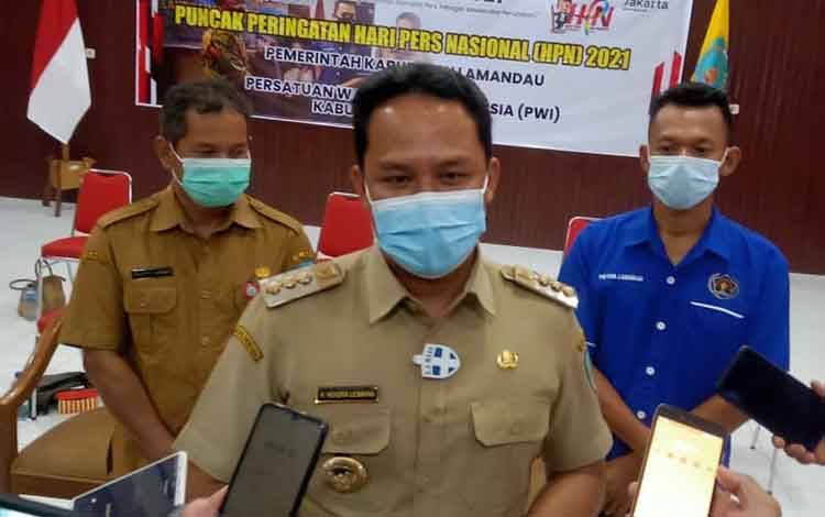 Insan Pers di Lamandau Diprioritaskan Ikuti Vaksinasi Covid-19 Gelombang II