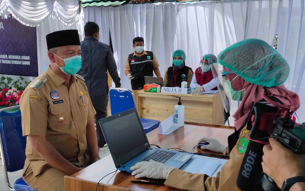 Sejumlah Tenaga Kesehatan di Sukamara Gagal Terima Vaksin Covid-19