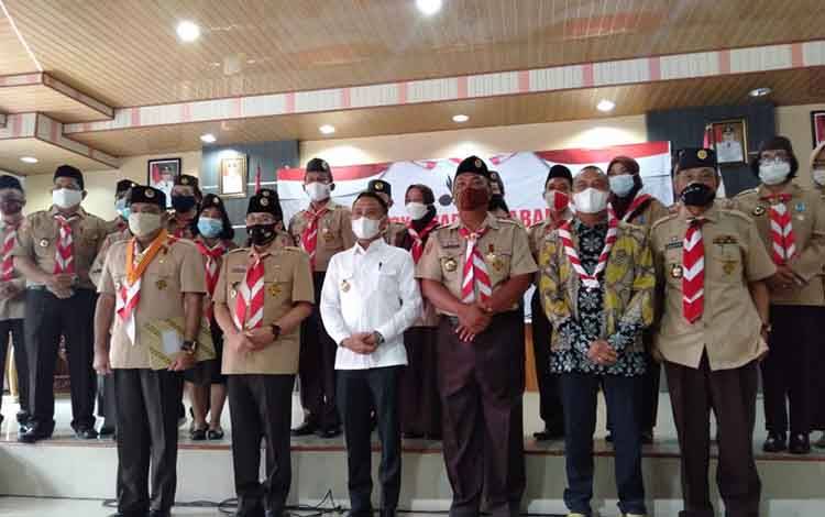 Wali Kota Palangka Raya Buka Muscab Kwartir Cabang Gerangkan Pramuka