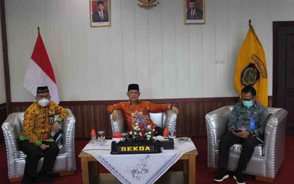 Sekda Kalteng Ikuti Rapat Konsultasi Publik Tentang KLHS Ketahanan Pangan