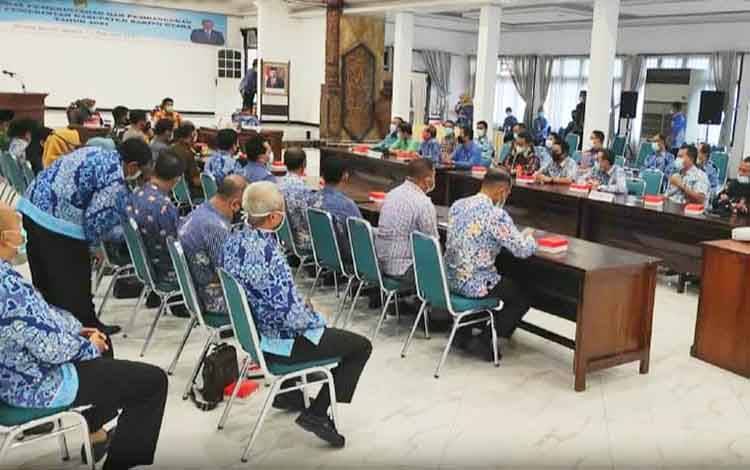 Bupati Barito Utara Buka Rapat Kerja Pemerintahan dan Pembangunan