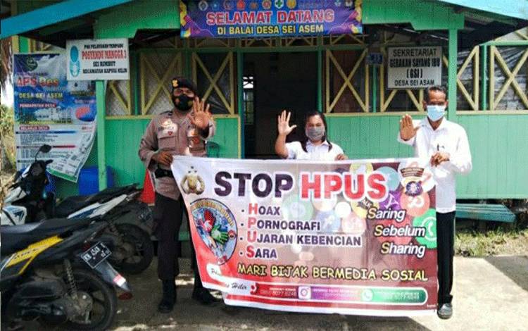 Polsek Pulau Petak Imbau Warga Bijak Gunakan Media Sosial