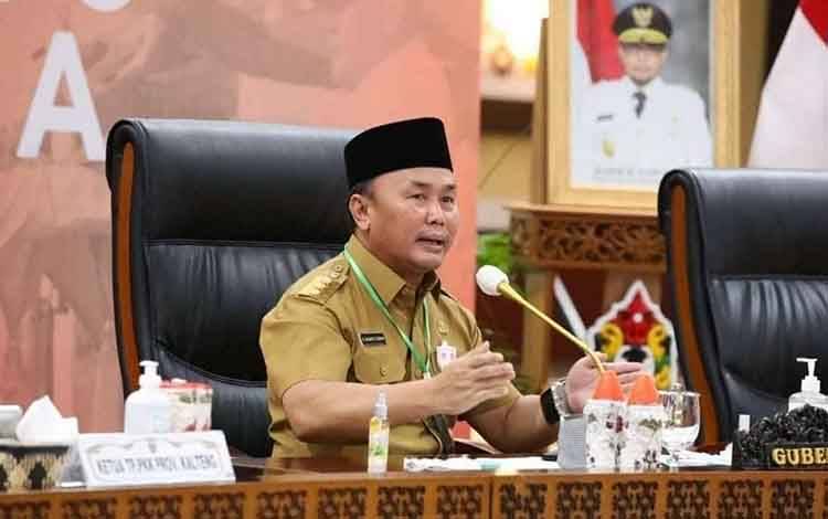 Gubernur Kalteng, Sugianto Sabran.