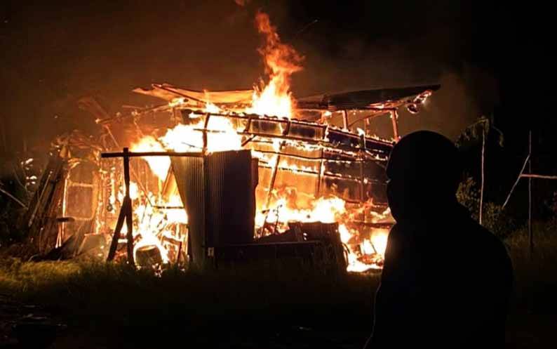 Sehari, Kebakaran Hanguskan 2 Rumah di Palangka Raya