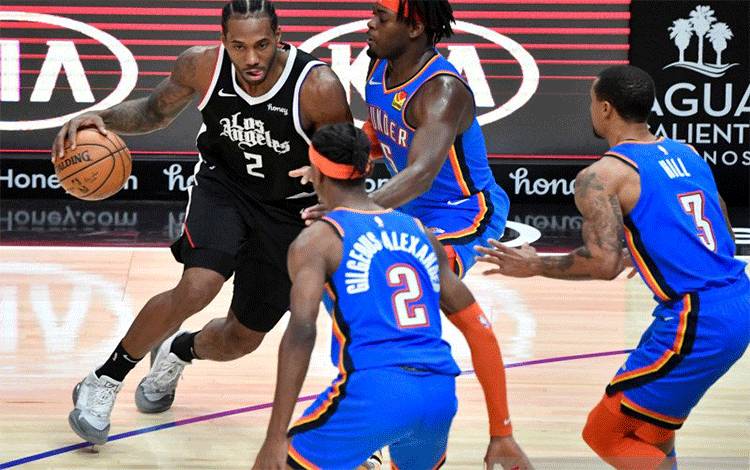 33 Poin Kawhi Leonard Perkuat Clippers Kalahkan Bulls