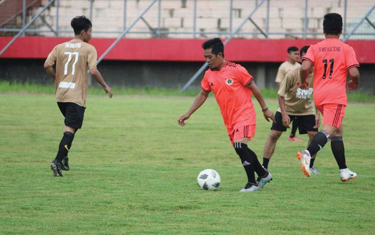 SIWO PWI Kalteng Jalani Laga Persahabatan