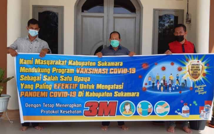 Tokoh Agama di Sukamara Ajak Warga Dukung Vaksinasi Covid-19