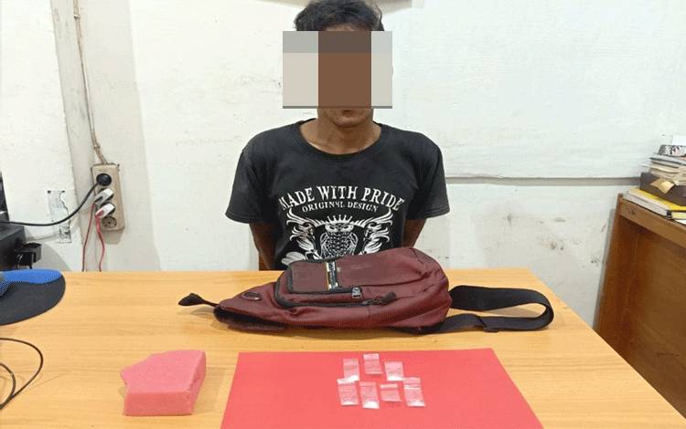Bawa 7 Paket Sabu, Pria 34 Tahun Ditangkap di Belakang Golden Sampit?
