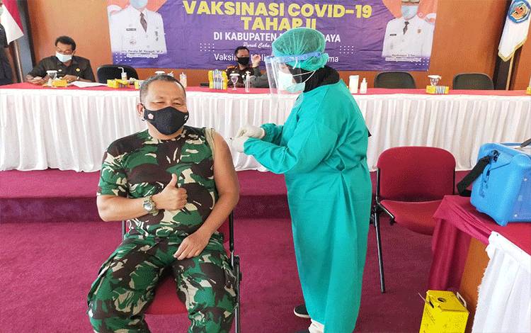 Terima Vaksin Covid-19 Kedua, ini Kata Kasdim 1013 Muara Teweh