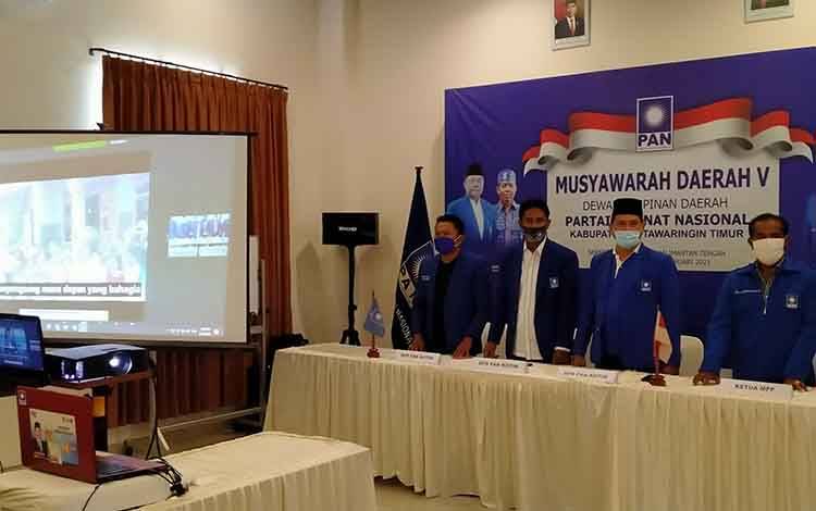 6 Orang Ditunjuk Jadi Tim Formatur Tentukan Kepengurusan DPD PAN Kotim, Ini Konsekuensi Jika Deadlock