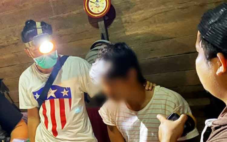 Polres Gumas Amankan Terduga Pelaku Asusila Terhadap Anak di Bawah Umur