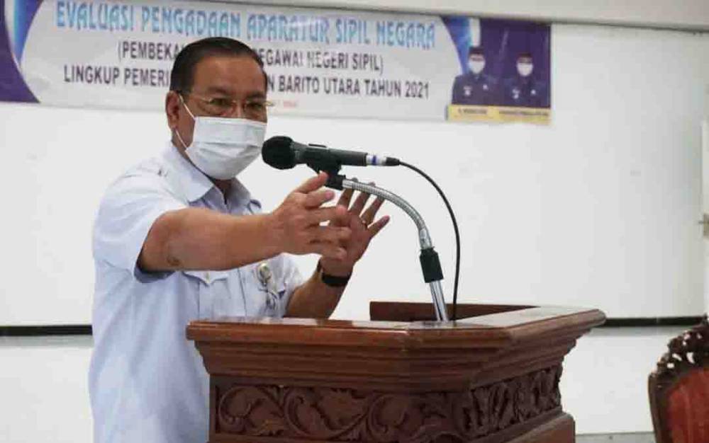 Sekda Barito Utara Beri Pembekalan Kepada CPNS Formasi 2019