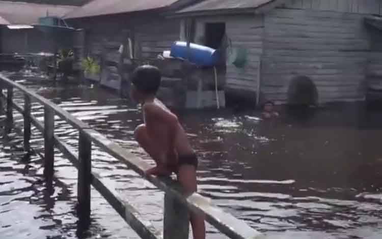 Ini Penyebab Banjir Desa Natai Baru
