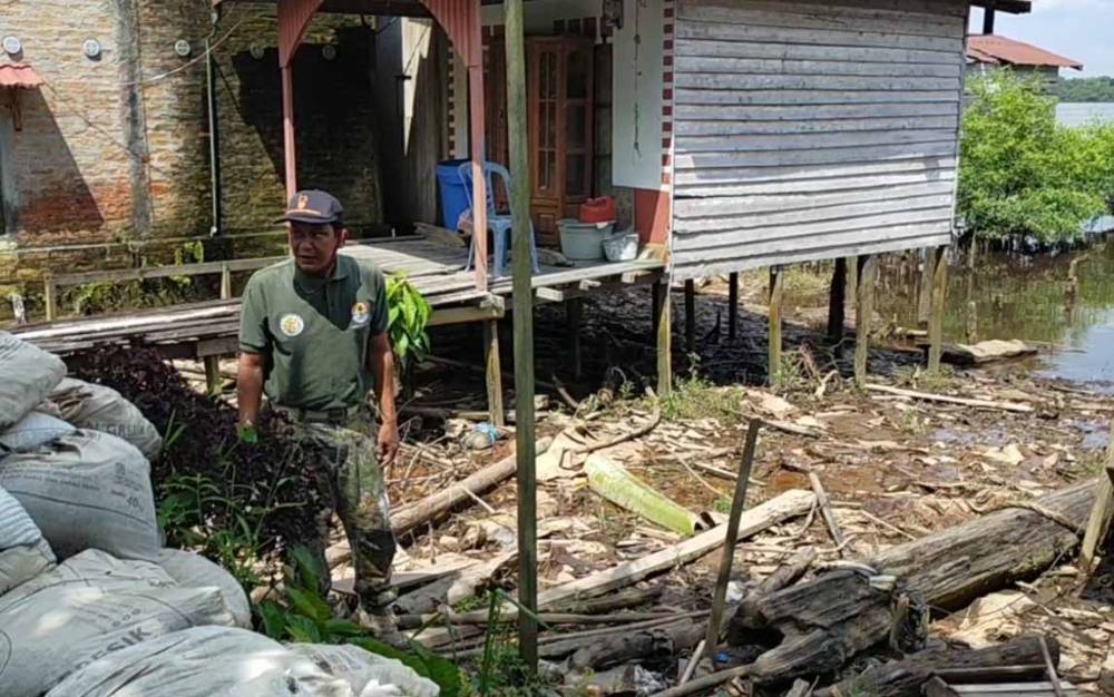 Ada 10 Kali Kemunculan Buaya di Sungai Mentaya Dalam 2 Bulan Terakhir