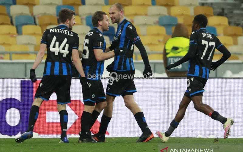 Brugge Bawa Pulang Hasil Imbang 1-1 dari Markas Dynamo Kiev