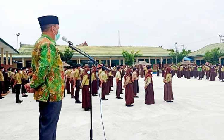 Kemenag Barito Utara Pantau Pelaksanaan Proses Belajar Mengajar di MTsN Barito Utara