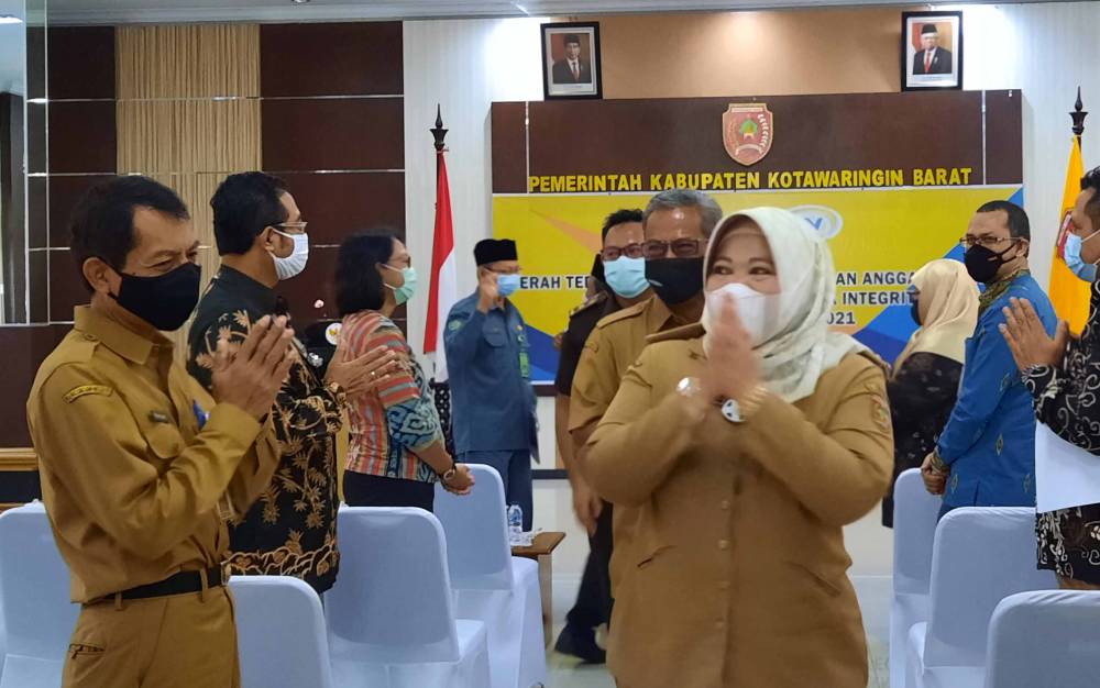 Ketua Satgas Penanganan Covid-19 Kotawaringin Barat, Hj Nurhidayah.