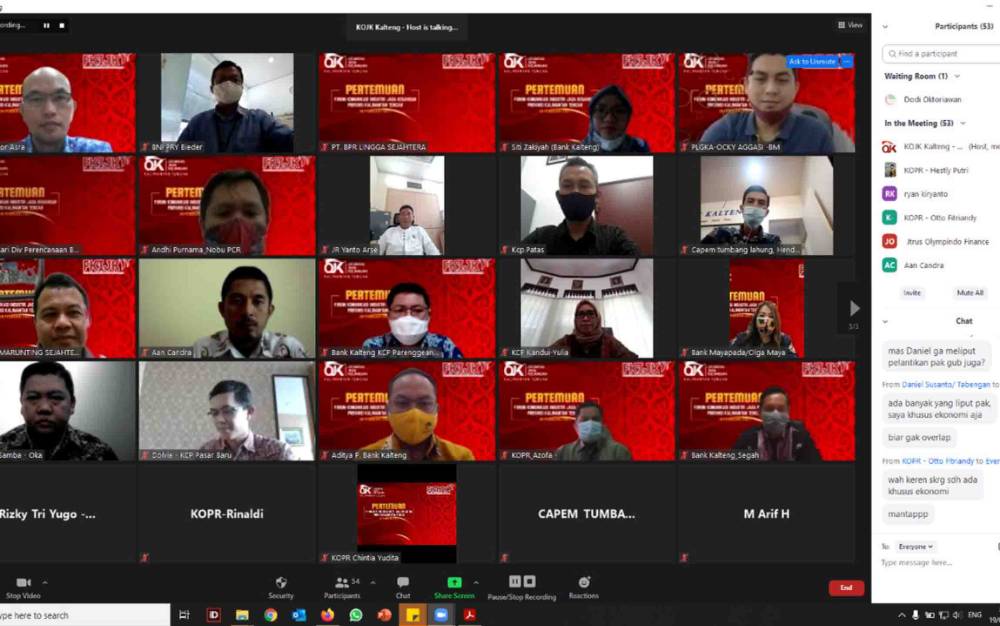 Kondisi Sektor Jasa Keuangan Kalteng 2021 Masih Terjaga