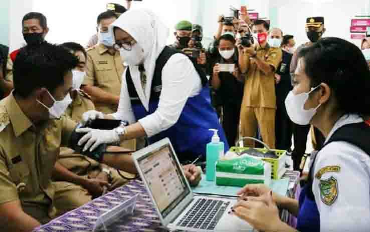 Pejabat Kabupaten Barito Utara Mulai Terima Vaksinasi Covid-19 Dosis Kedua