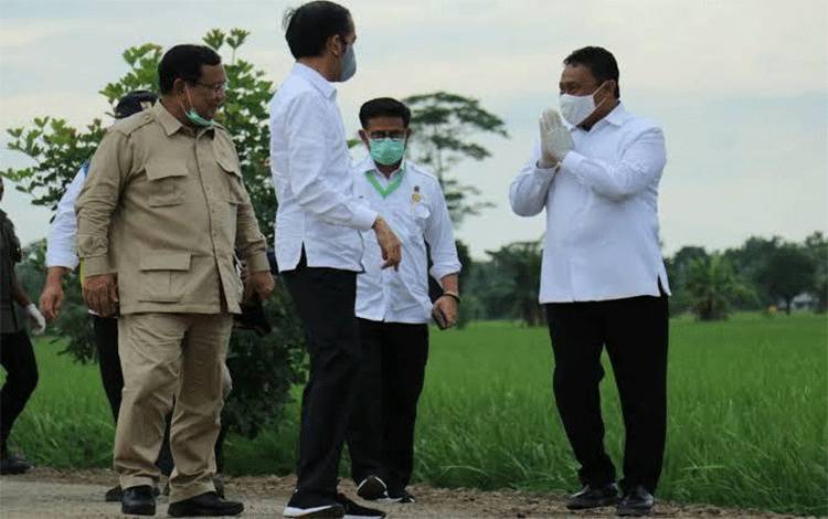 Atasi Kekeringan Kawasan Food Estate, ini yang Dilakukan Dinas Pertanina Pulang Pisau