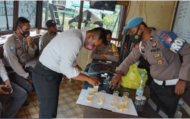 Ini Hasil Tes Urine Personel Polsek TSG