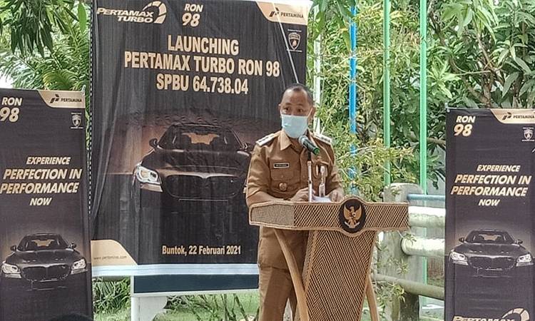 Bupati Barito Selatan Apresiasi Peluncuran Pertamax Turbo dan Trade In Tabung Elpiji 3 Kilogram